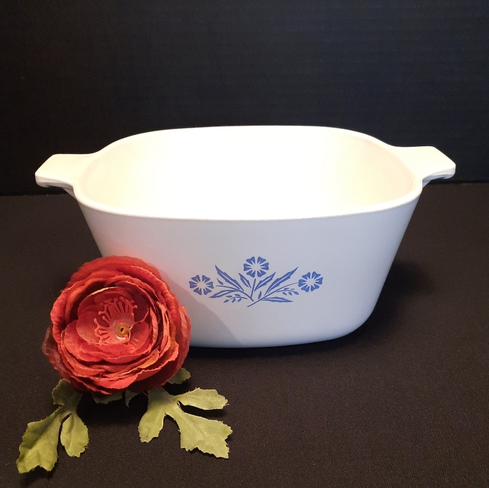 Corning Ware Blue Cornflower 1- 3/4 QT Casserole  (P-1 3/4-B) ~ No Lid